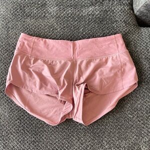 Lululemon Speed Up shorts